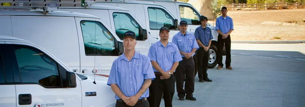 KIC Refrigeration crew ready for Mini Split Repair jobs across Manchester
